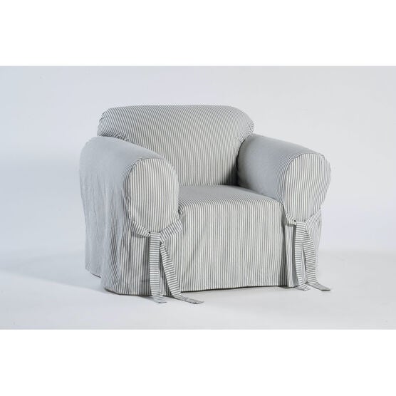 Twill Ticking Stripe Slipcover, , alternate image number null