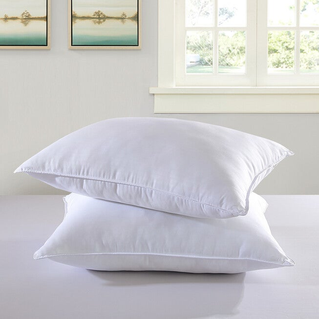 Nuloft™ Twin Pk Down Alternative Embossed Stripe Pillow, WHITE, hi-res image number null
