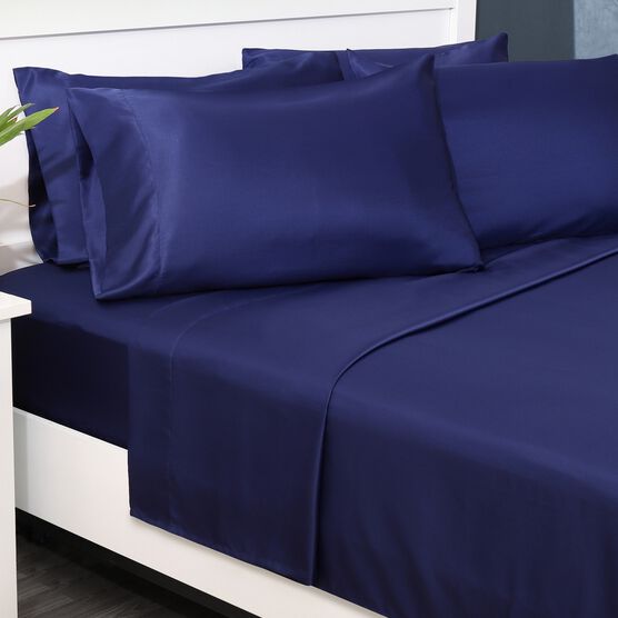 Ecko Solid Microfiber Sheet Set Sheet Set, , alternate image number null