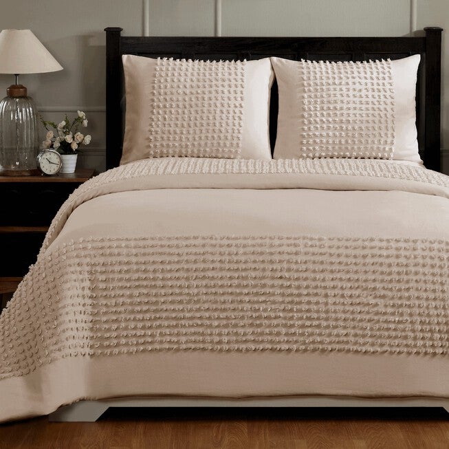 Olivia Comforter Set Collection, LIGHT BEIGE, hi-res image number 0