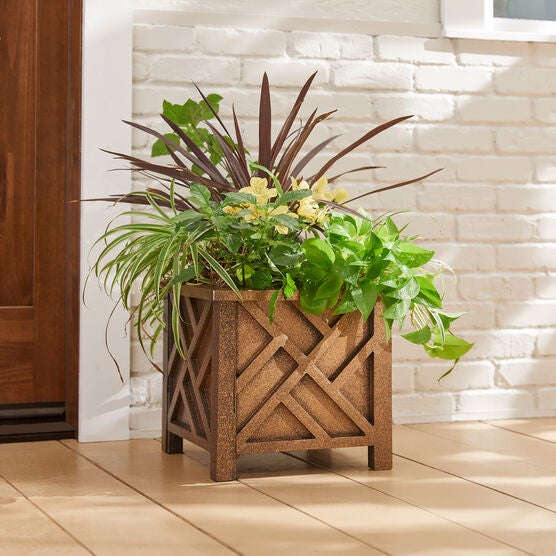 Chippendale Planter, BRONZE, hi-res image number null