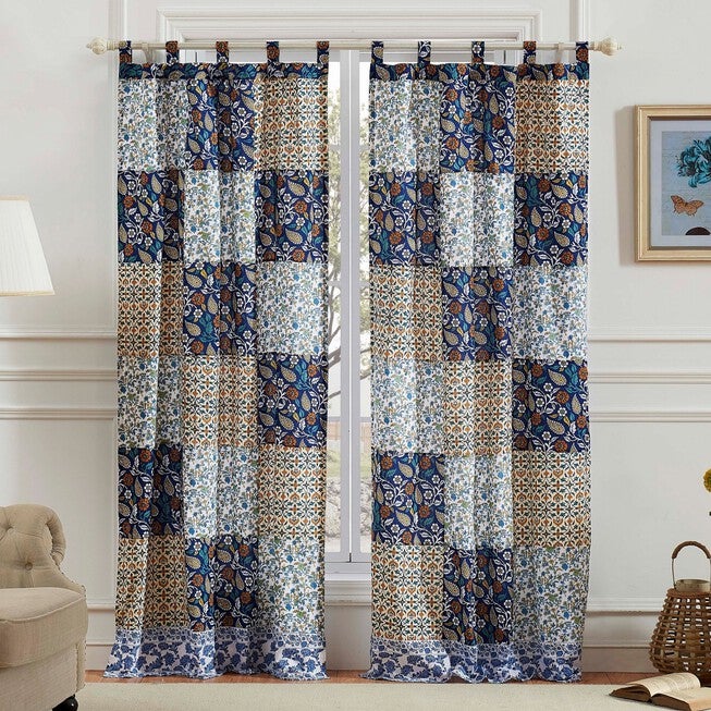 Pandora Curtain Panel Pair , MULTI, hi-res image number null