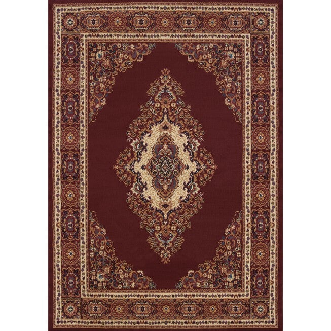 Manhattan Cathedral Area Rug, BURGUNDY, hi-res image number 0