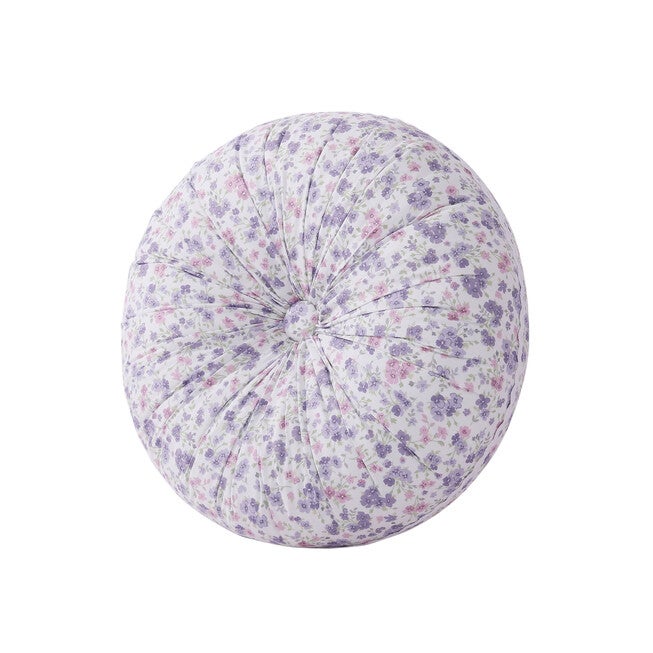 Nola Round Decorative Throw Pillow, LILAC, hi-res image number 0