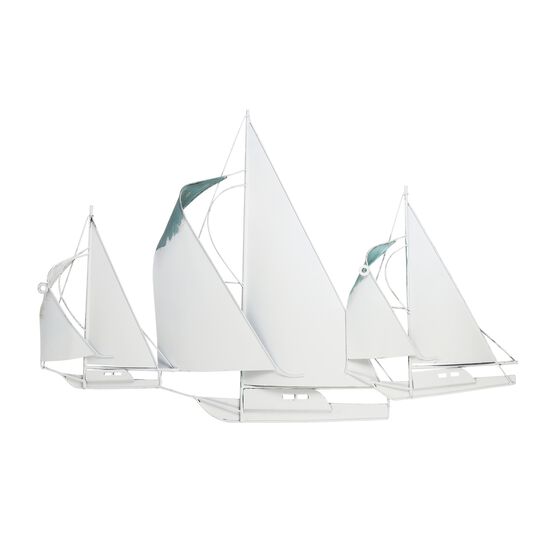Metal Sailboats Wall Decor, , alternate image number null