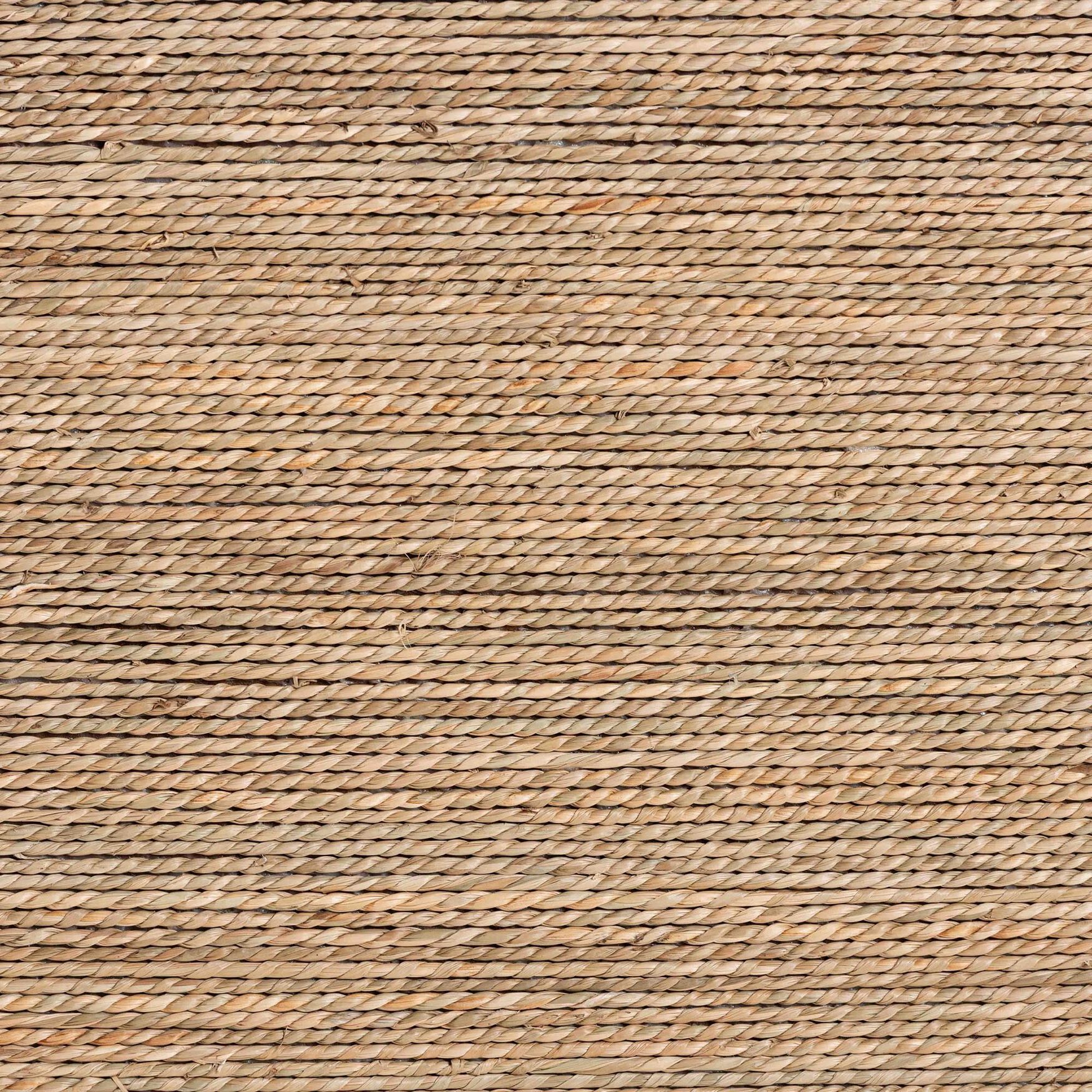 Colandra Modern Bohemian Natural Brown Seagrass And Wood Console Table, , alternate image number 4