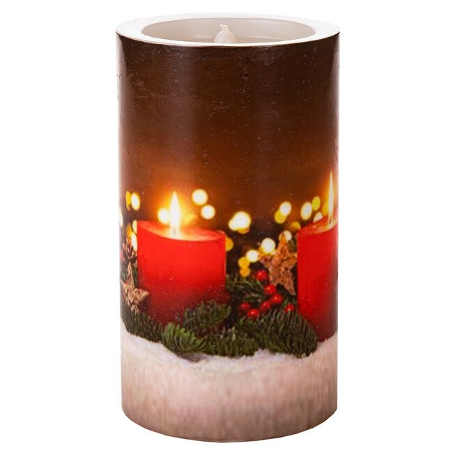 Christmas Candles Fiber Optic & LED Candle, MULTI, hi-res image number null
