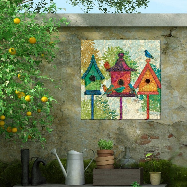 THREE NEIGHBORS OUTDOOR ART 24X24, , on-hover image number 1