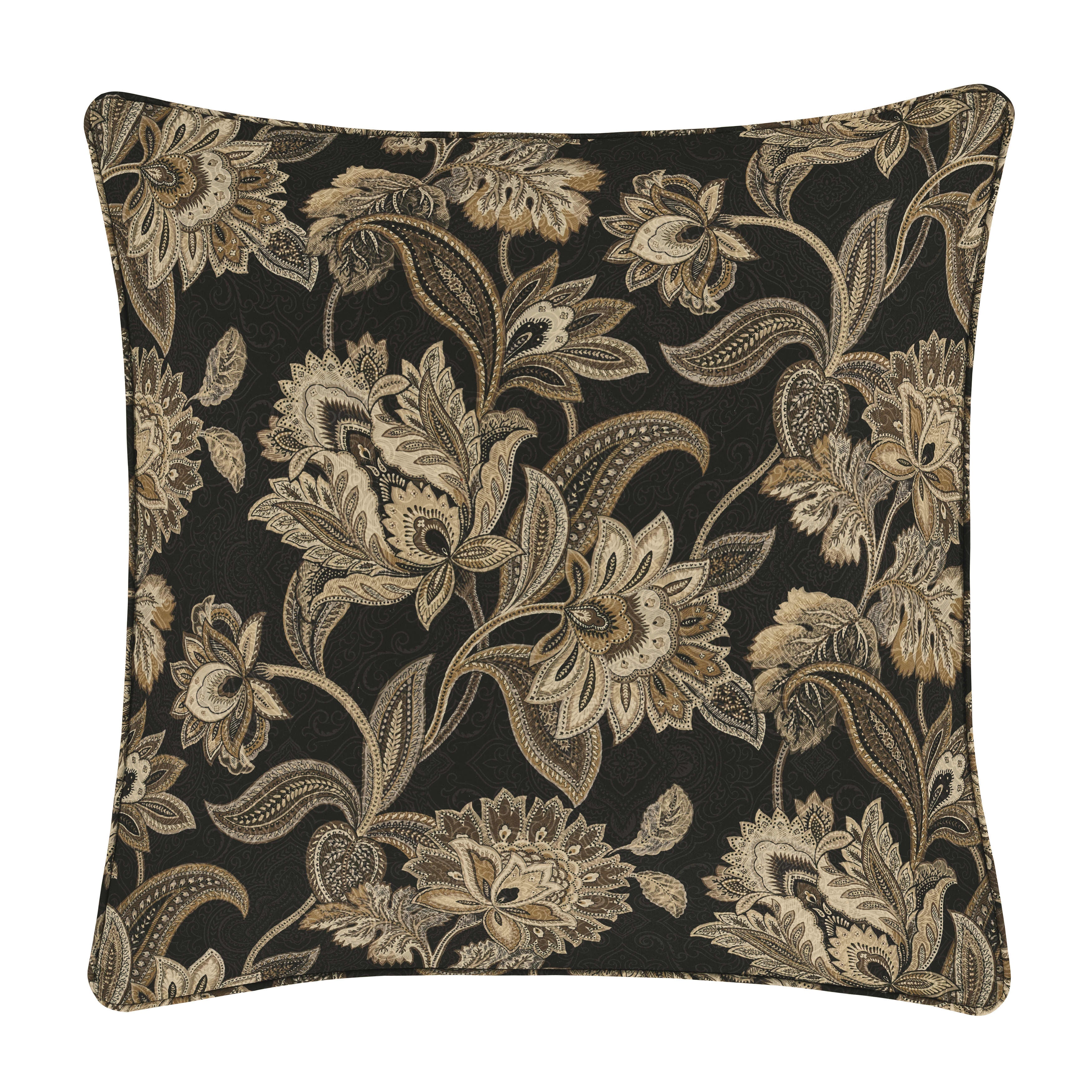 Montecito Euro Sham, BLACK, hi-res image number 0