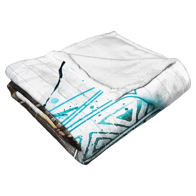Ent 575 Marvel Black Panther- Villains Beware Silk Touch Throw Blanket, , alternate image number null