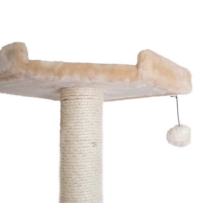 Real Wood 72 inches Condo Sratching Post Cat Tree, , alternate image number null
