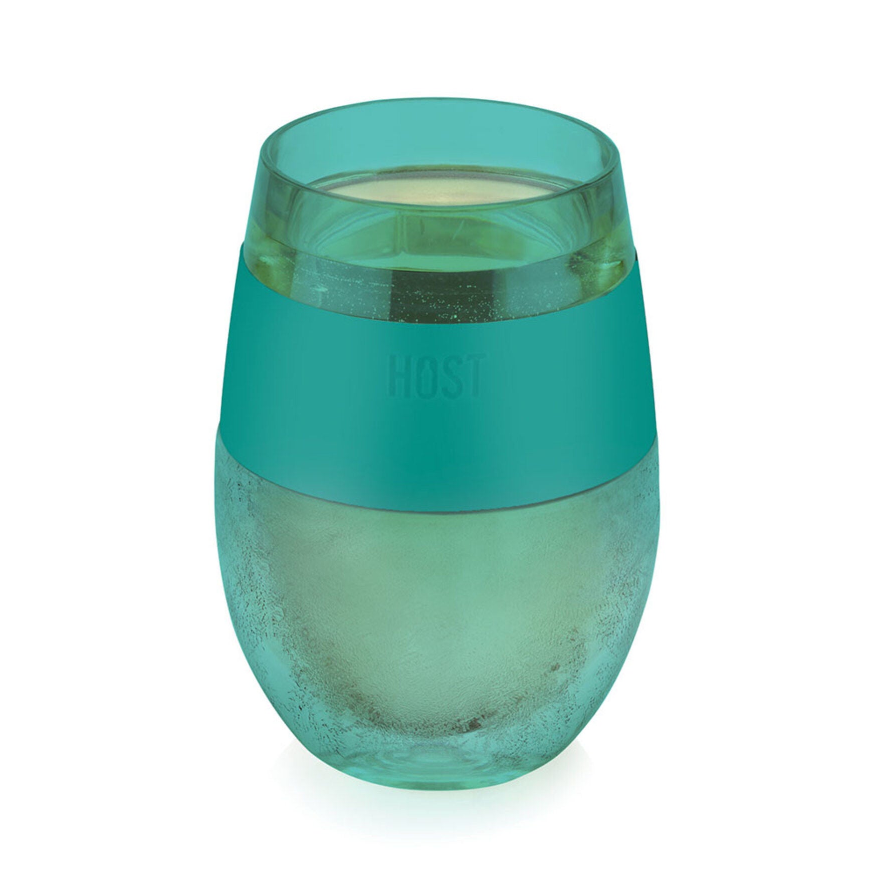 Wine Freeze Cooling Cup In Translucent Green, GREEN, hi-res image number 0