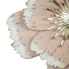 Layered Pink Metal Flower Wall Decor, , alternate image number null