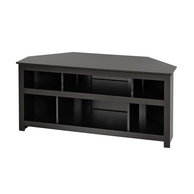 Vasari Corner Flat Panel Plasma/LCD TV Console, Black, , on-hover image number null