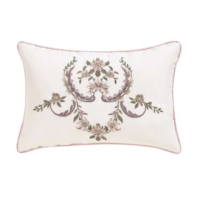 Avant Garden Boudoir Decorative Throw Pillow, BLUSH, hi-res image number null
