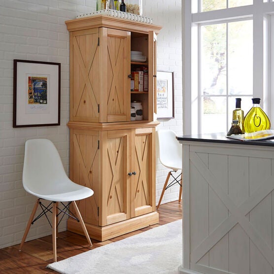 Country Lodge Kitchen Pantry, PINE, hi-res image number null