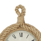 Beige Coastal Wood Wall Clock, , alternate image number null