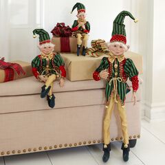 Posable Christmas Elves, 