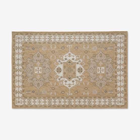Carmel Indoor/Outdoor Kilim Rug 4'10" x 7'6", SAND, hi-res image number null