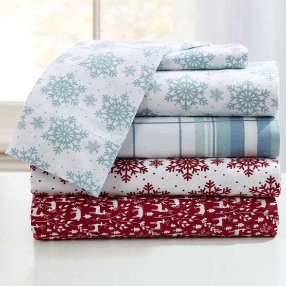 Cotton Flannel Print Sheet Set, Cotton Flannel Print Sheet Set,