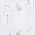White Vintage Ornamental Fiberglass Wall Décor, , alternate image number null