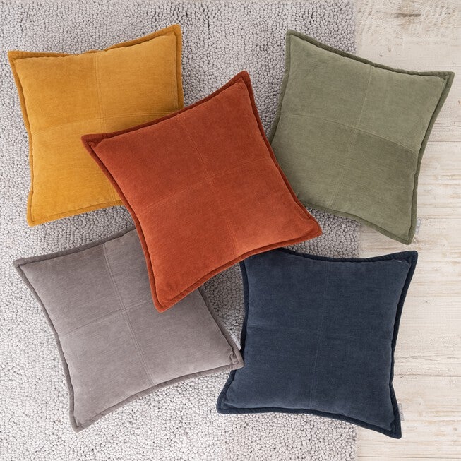 Lambent Cross Stitch Solid Square Pillow, , alternate image number 6