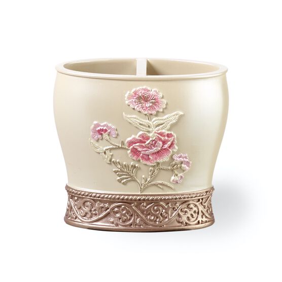 Dublin Rose Tooth Brush Holder, BEIGE, hi-res image number null