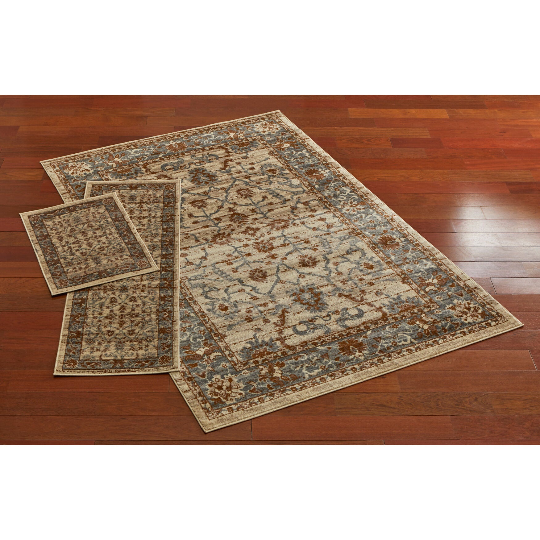Hereke 3-PC. Rug Set, , hi-res image number 0