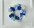 Blue Hydrangea Wreath, , on-hover image number null