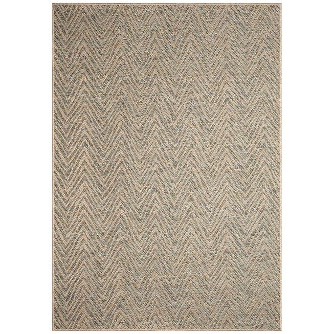 Brylane Roma Rocker Roma Mountains Indoor/Outdoor Area Rug Cool | Brylane Home