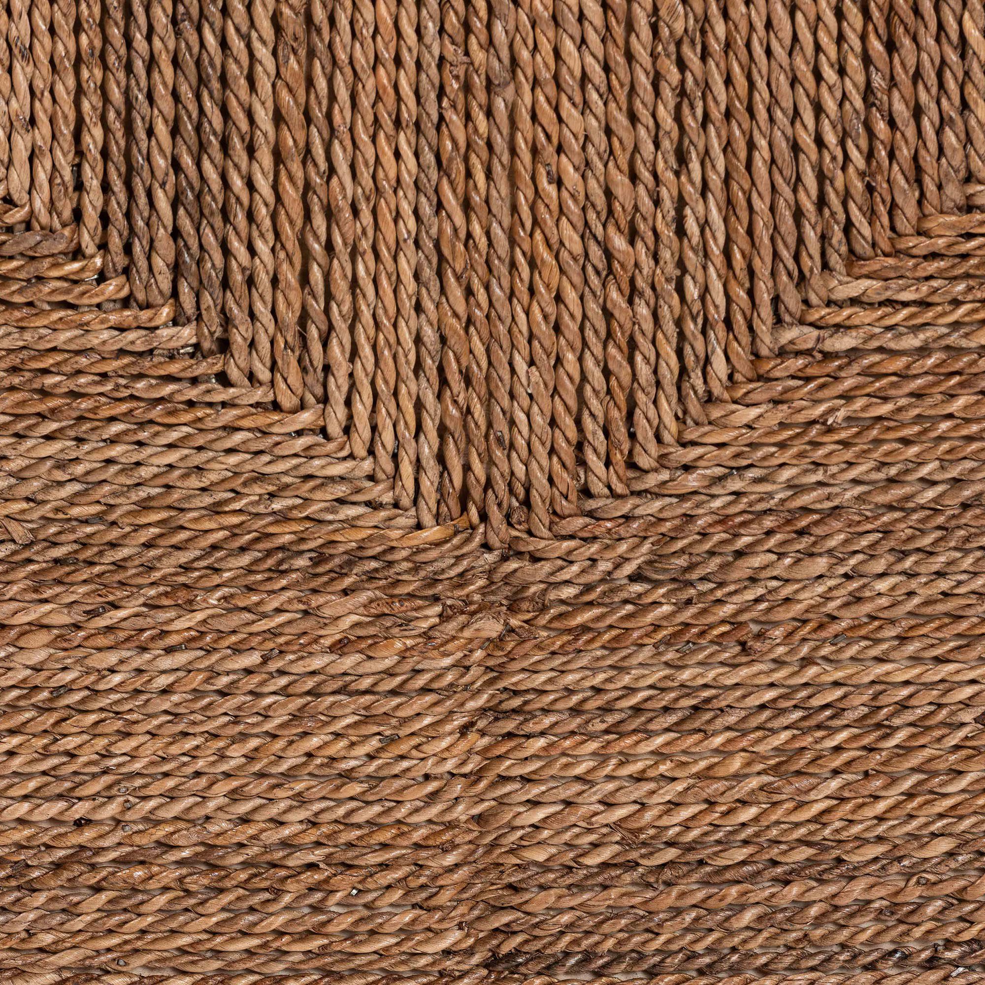 Liza Bohemian Natural Seagrass End Table, NATURAL, alternate image number 6