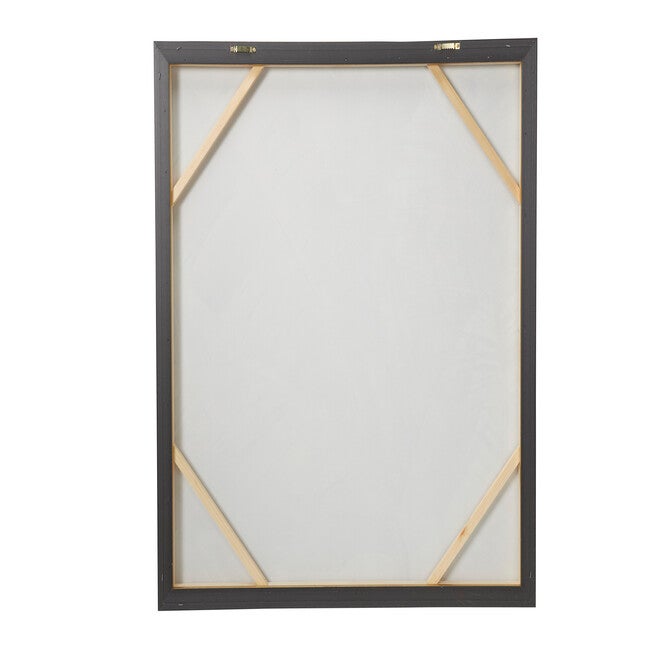 Cosmoliving By Cosmopolitan Brown Canvas Wall Art Framed Wall Art, , on-hover image number null