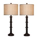 31" Oil Rubbed Bronze Metal Table Lamp, , on-hover image number null