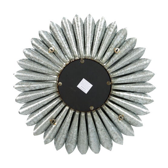 Grey Contemporary Metal Wall Mirror, , alternate image number null