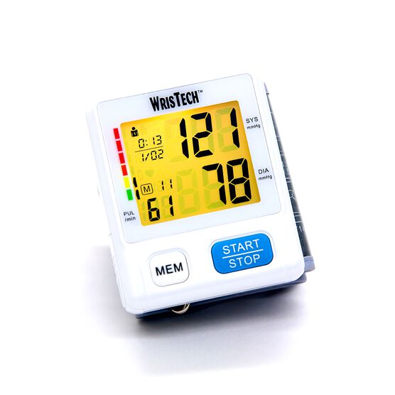 Color Coded Slim Wrist Blood Pressure Monitor, , on-hover image number null