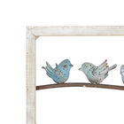 White Wood Farmhouse Birds Wall Decor, , alternate image number null