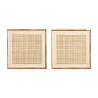 Set Of 2 Brown Wood Farmhouse Wall Decor, , alternate image number null