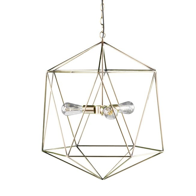 Clardonia Geometric 3-Light Pendant Lamp, , on-hover image number null