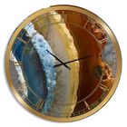 Mineral Slice Xv Oversized Fashion Wall Clock, , alternate image number null