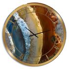Mineral Slice Xv Oversized Fashion Wall Clock, , alternate image number 1