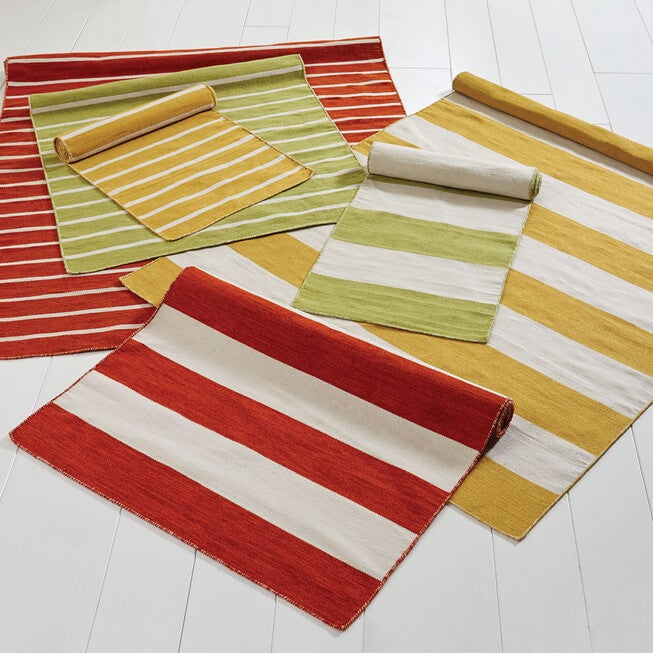 Large Pinstripe Rug , , alternate image number 2