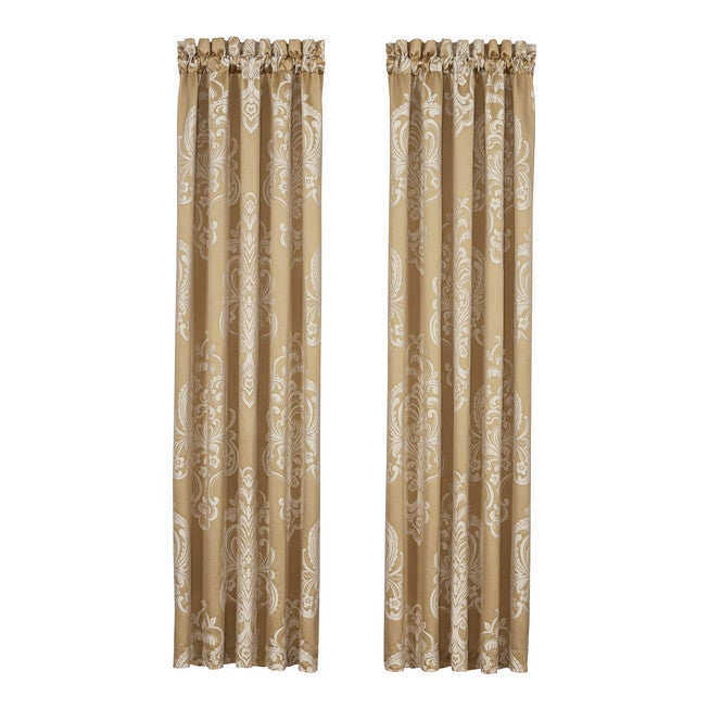 Potenza 84 Inch Window Panel Pair, GOLD, alternate image number null