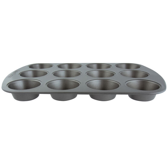 Set Of 2 12 Cup Non Stick Metal Muffin Pan, , alternate image number null