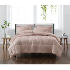 Heritage Solid Comforter Set, BLUSH, hi-res image number null