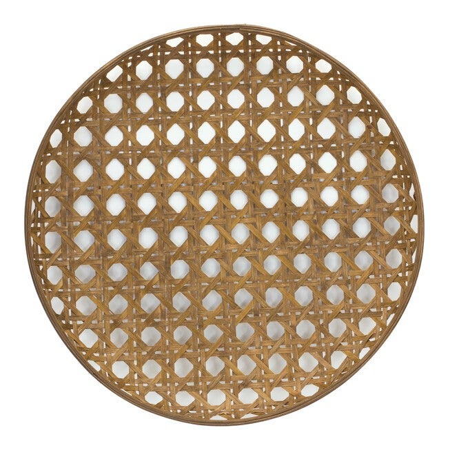 Tray 26 inchesD x 4 inchesH Bamboo, BROWN, alternate image number null