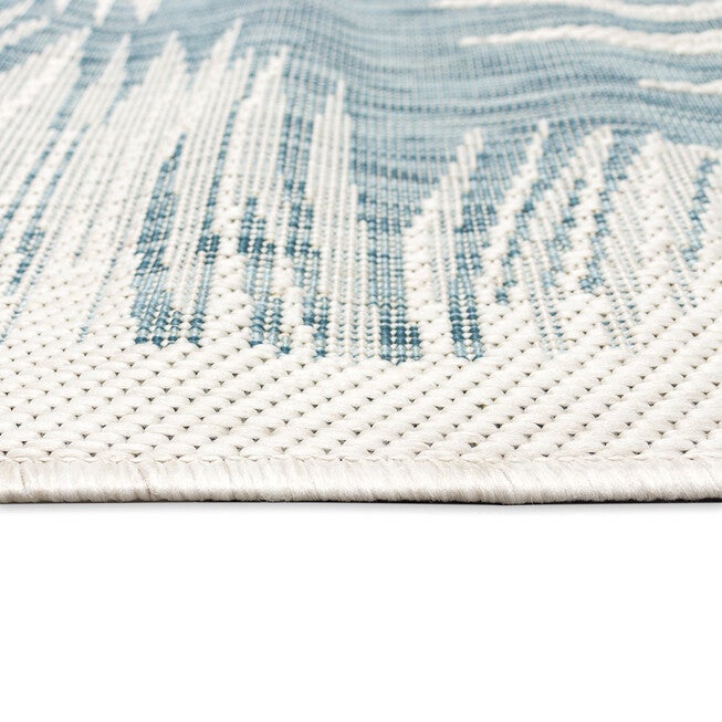 Carmel Fronds Indoor/Outdoor Area Rug Aqua, , alternate image number 2