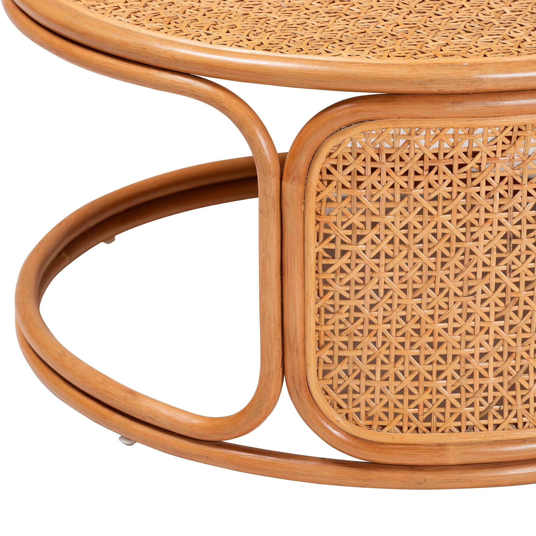 Eldon Bohemian Honey Rattan Coffee Table, , alternate image number 2