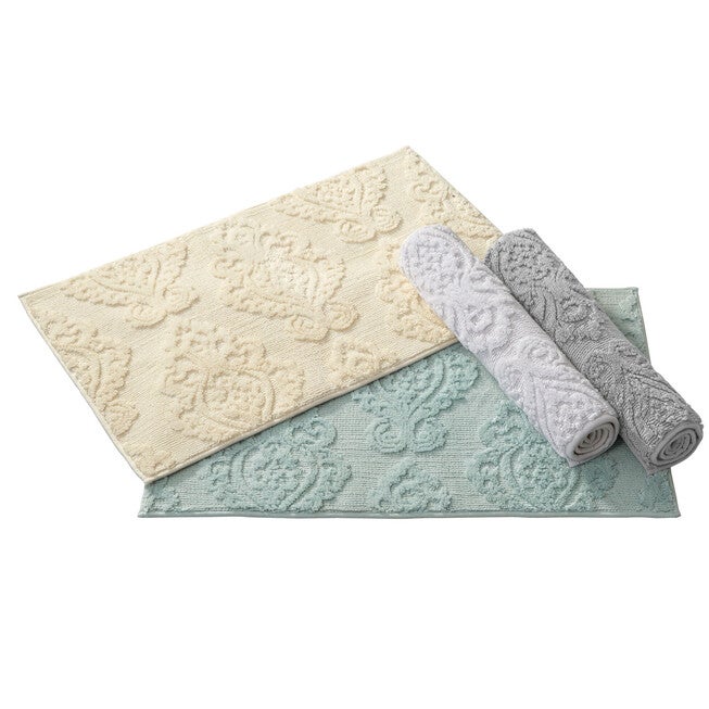 Platinum Bath Rug, , alternate image number 1