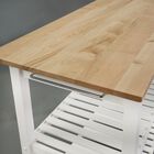 Kitchen Island with Solid Wood Top, , alternate image number null