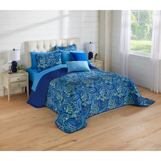 BH Studio Reversible Quilted Bedspread Brylane Home